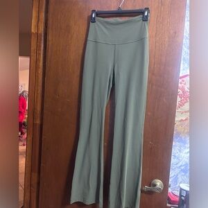 lululemon athletica Olive Flare Pants